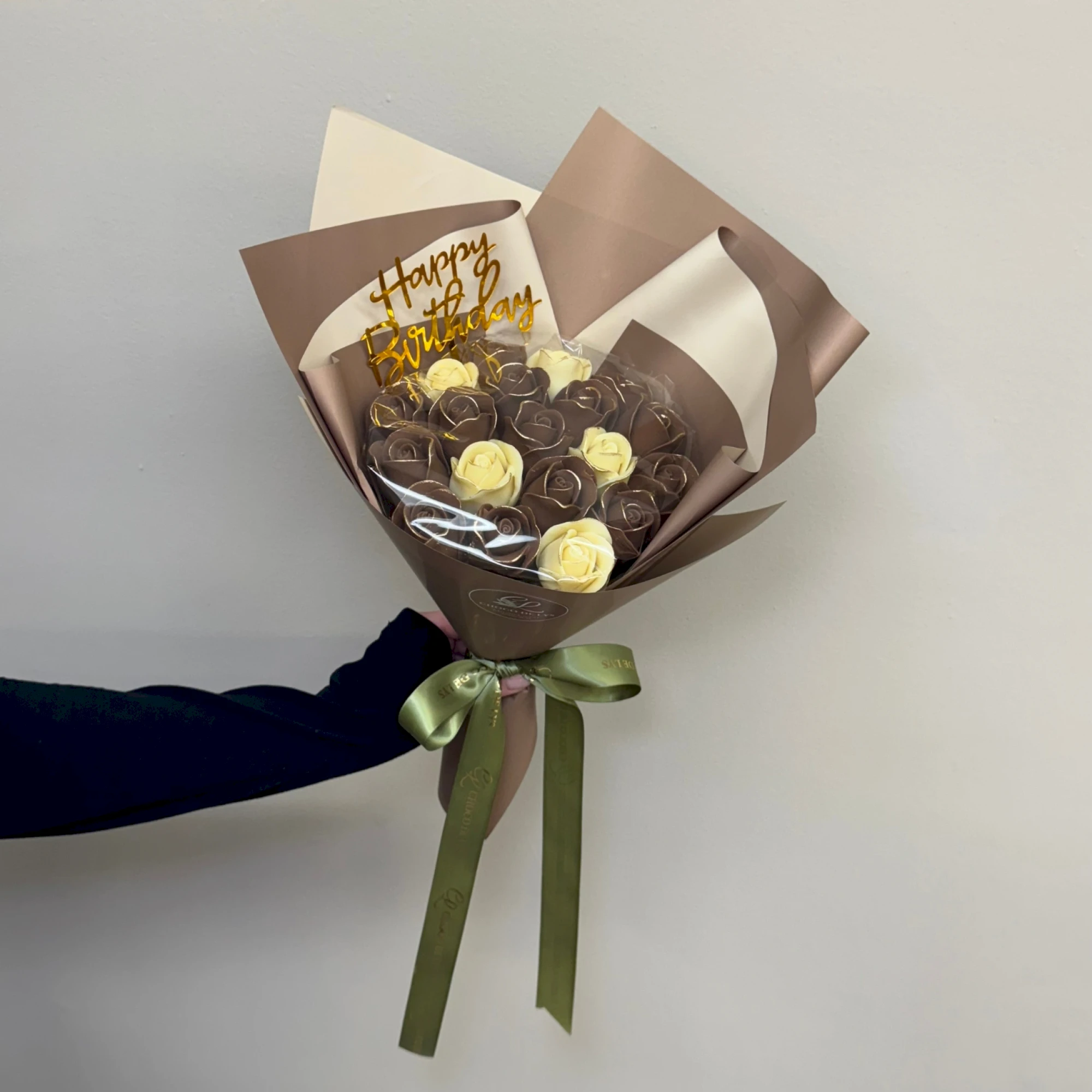 Golden Roses Bouquet